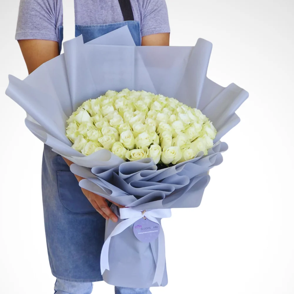 Shades of White - 100 Rose