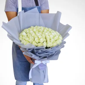 Shades of White - 100 Rose