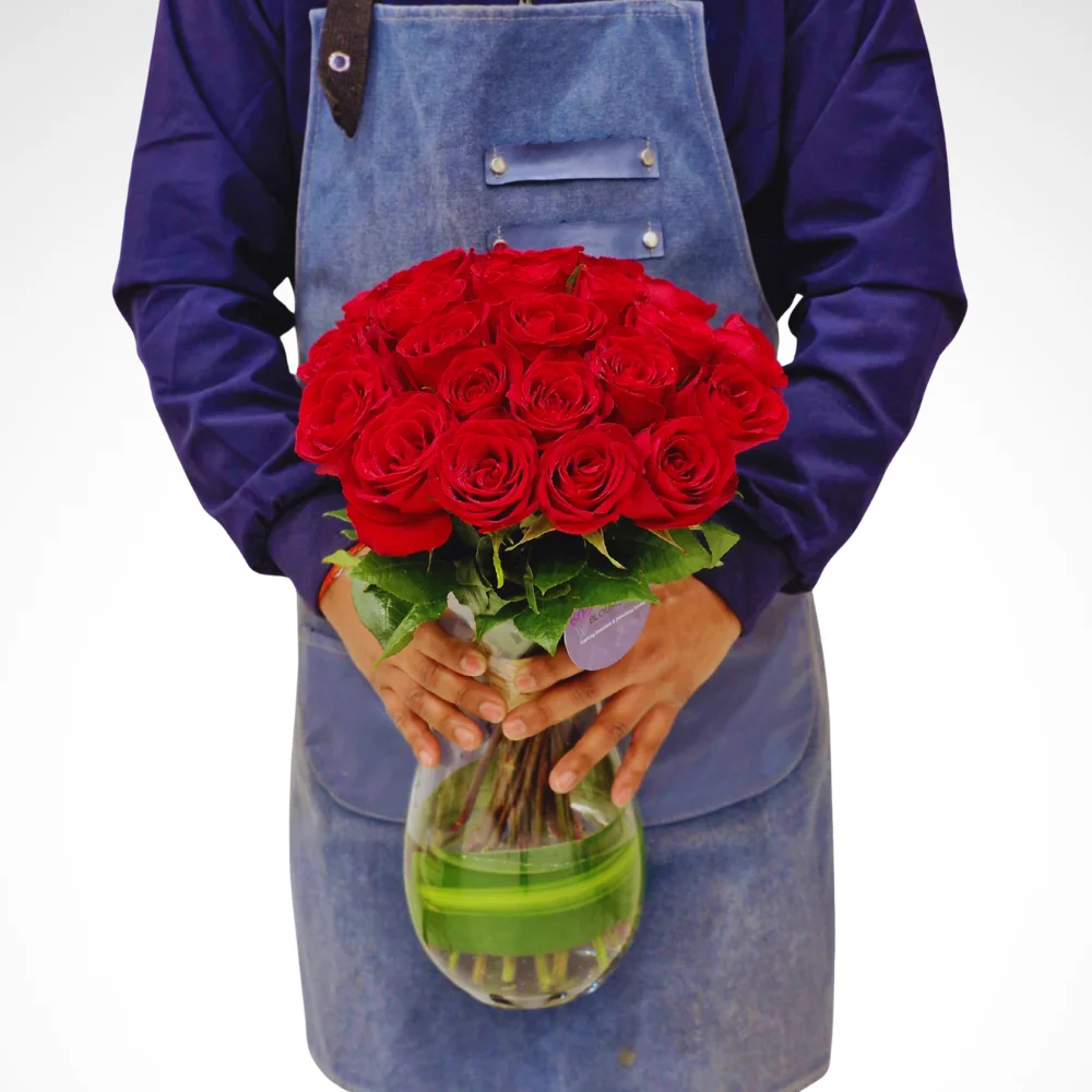 Message of Love - 2 Dozen Rose