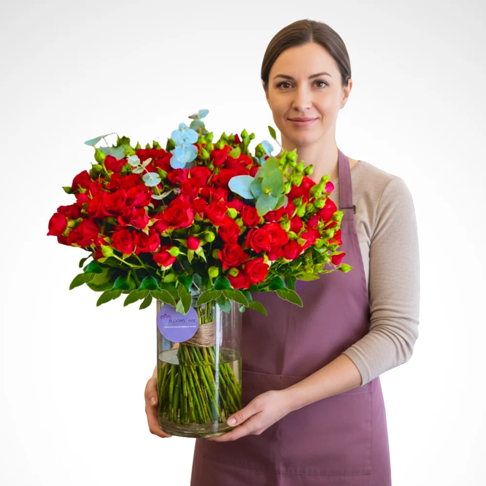 The tenderness of Love - 50 stems baby rose