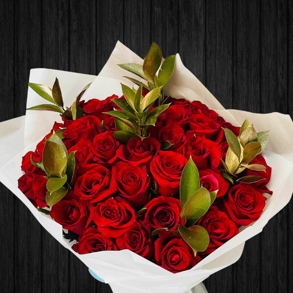 Be Mine! - 50 Red Rose