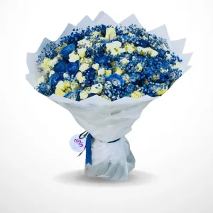 Blue Colored Bouquet