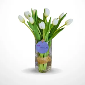 Good times -  10 White tulips