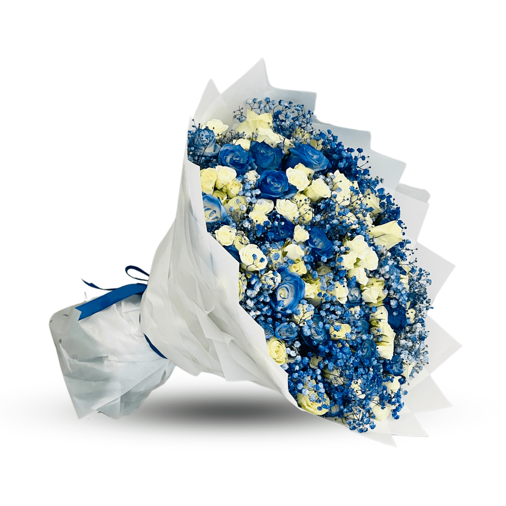Blue Colored Bouquet