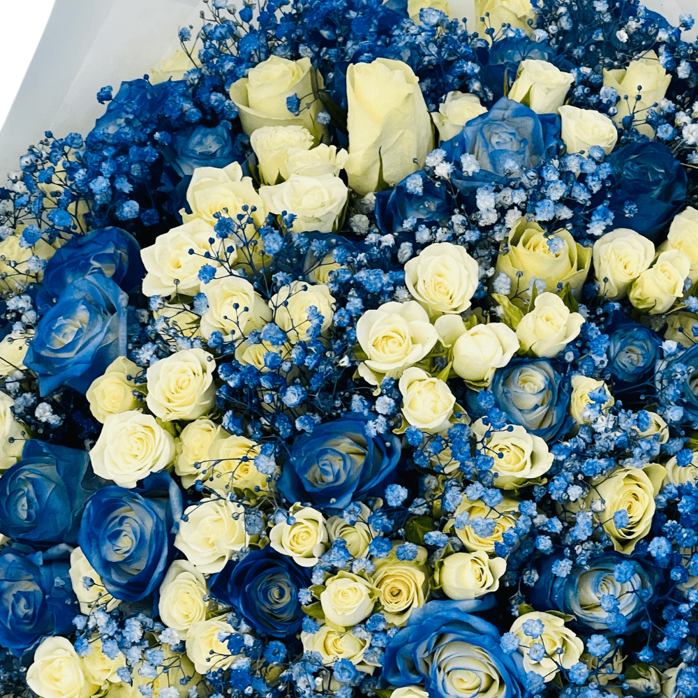 Blue Colored Bouquet